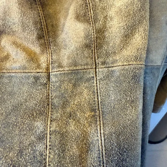 Vintage Wilson's Leather Maxima Distressed Leather Jacket, Size L, Gently worn